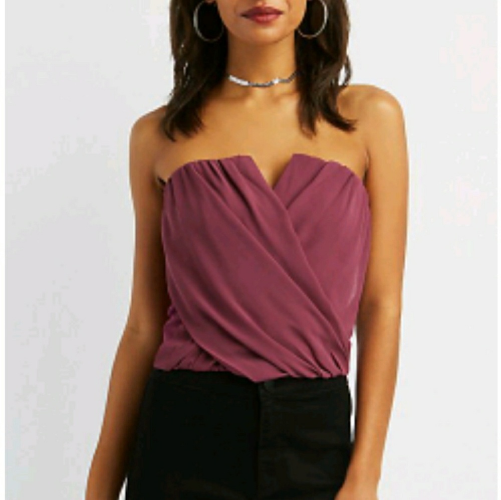 💝Purple crop top💝